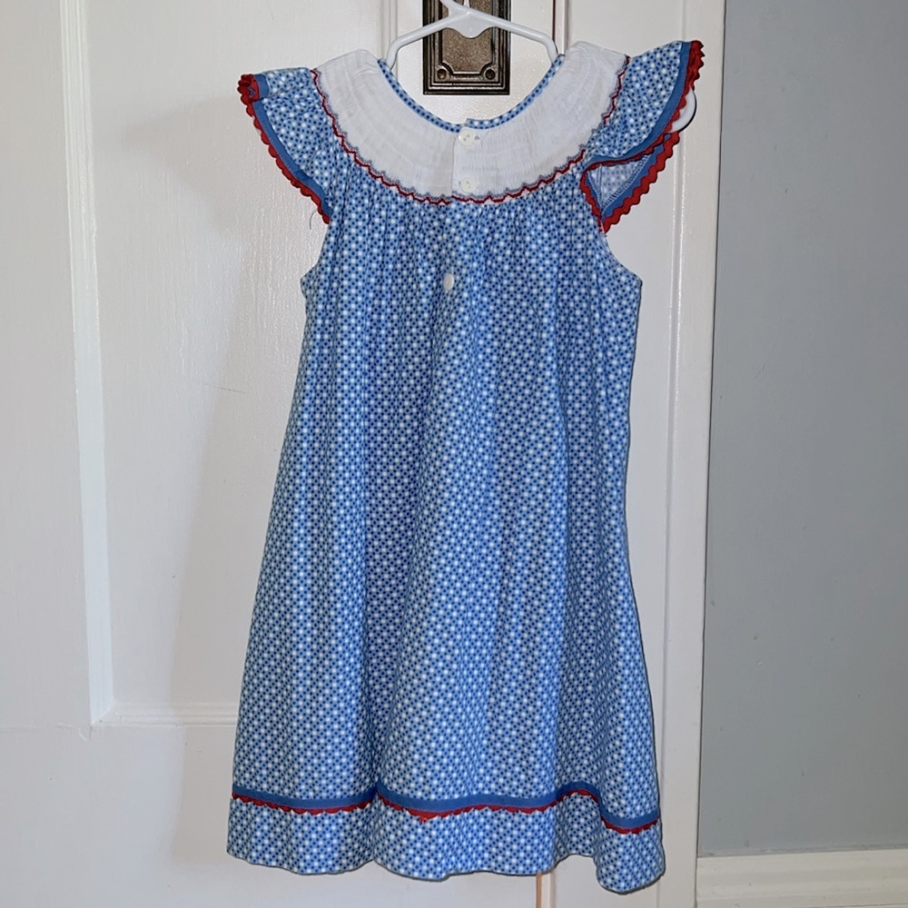 Lobster Smocked Dress - Picture 2 of 2
